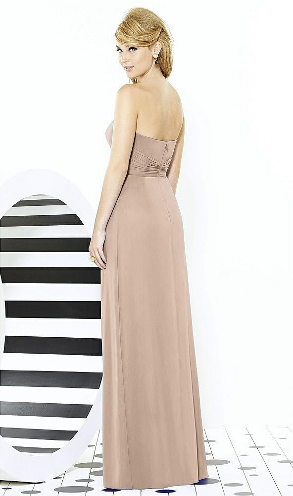 Back View - Topaz After Six Bridesmaid Dress 6713