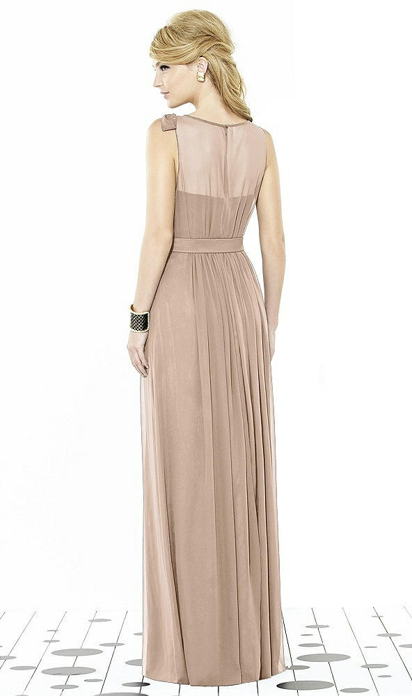 Back View - Topaz After Six Bridesmaid Dress 6714