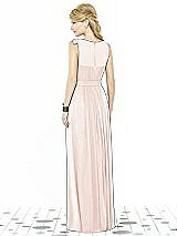 Rear View Thumbnail - Blush After Six Bridesmaid Dress 6714