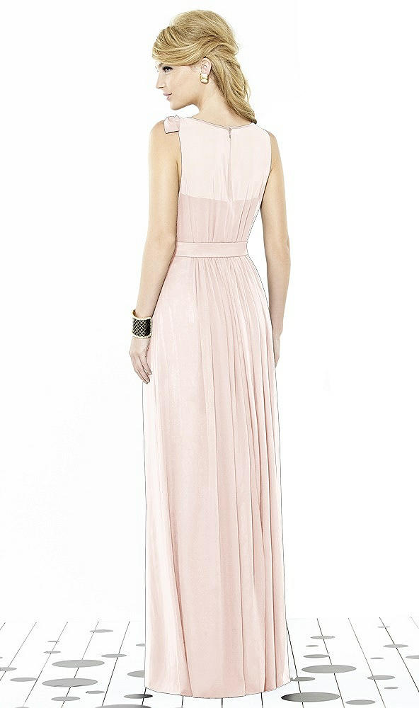 Back View - Blush After Six Bridesmaid Dress 6714