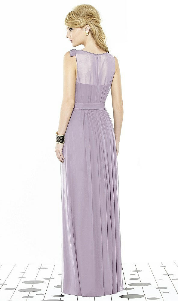 Back View - Lilac Haze After Six Bridesmaid Dress 6714