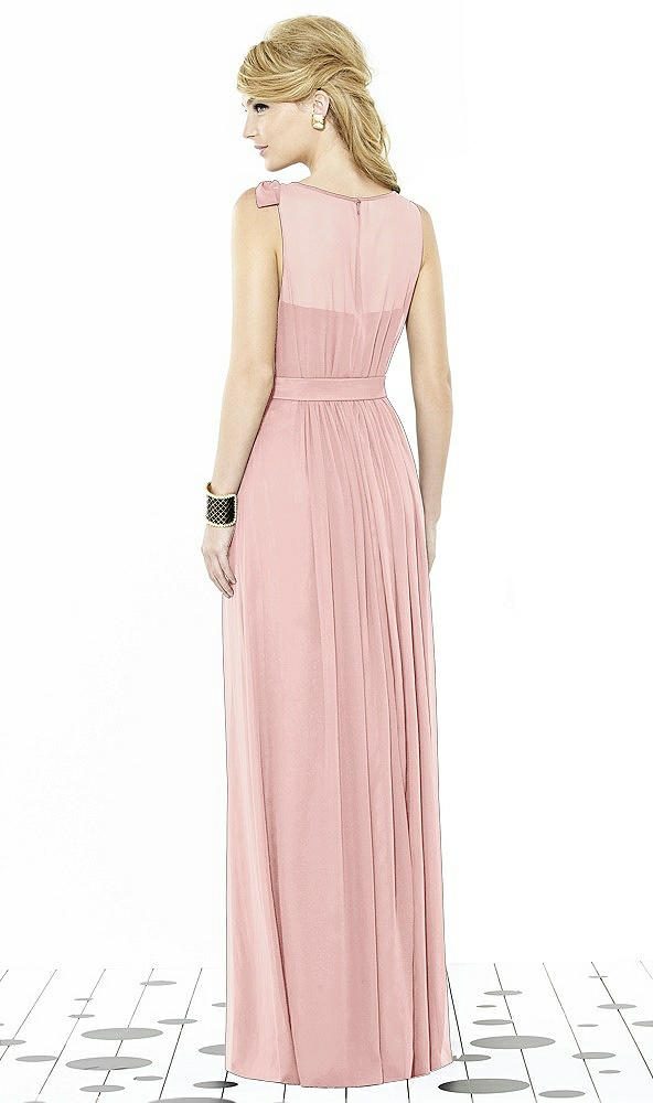 Back View - Rose After Six Bridesmaid Dress 6714