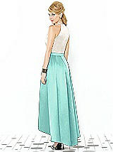 Rear View Thumbnail - Coastal & Ivory After Six Bridesmaid Dress 6718
