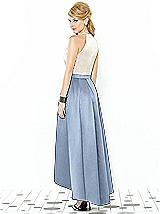 Rear View Thumbnail - Cloudy & Ivory After Six Bridesmaid Dress 6718