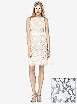 Front View Thumbnail - Larkspur Blue & Ivory Social Bridesmaids Style 8154