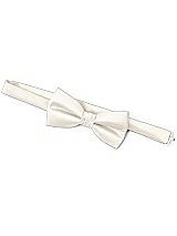 Rear View Thumbnail - Ivory Classic Yarn-Dyed Bow Ties by After Six