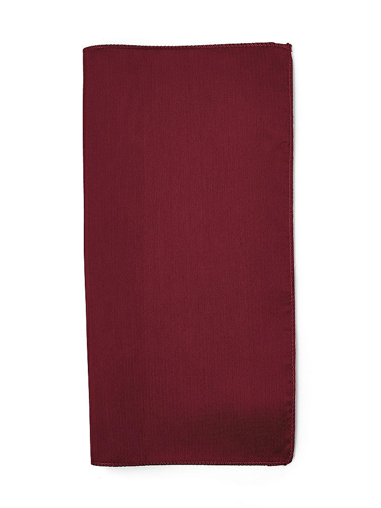 Front View - Cabernet Classic Yarn-Dyed Pocket Squares by After Six