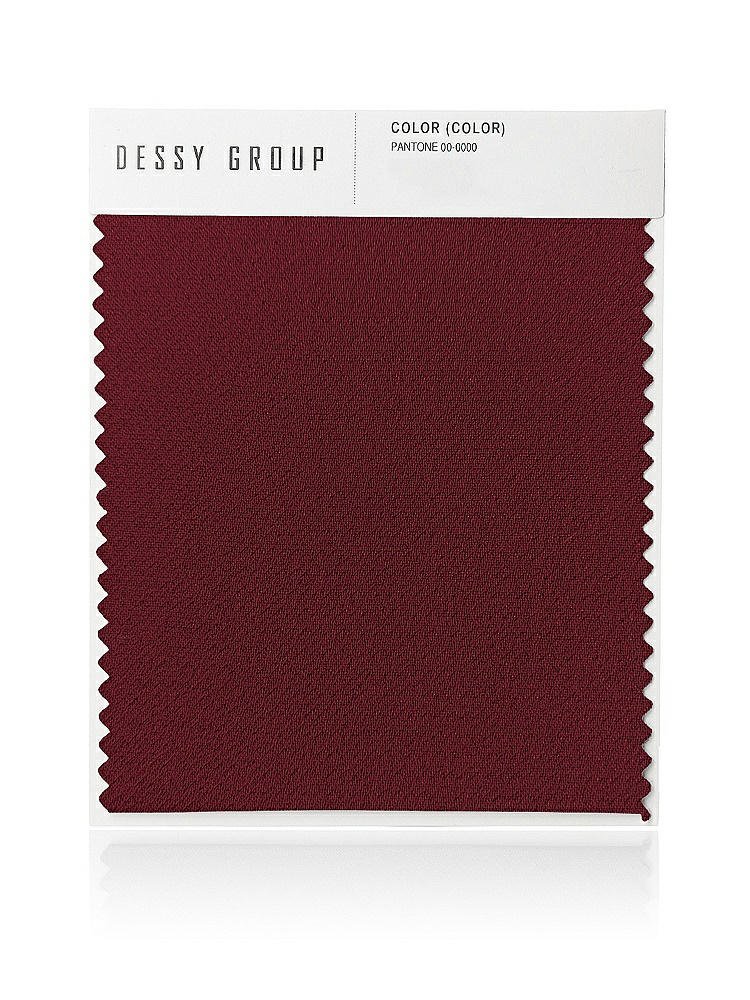 Front View - Cabernet Crepe Swatch