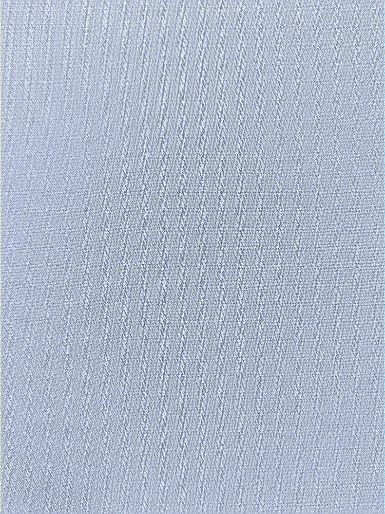 Front View - Sky Blue Crepe Fabric by the Yard