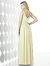 Rear View Thumbnail - Butter Yellow After Six Bridesmaid Dress 6727