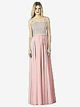 Front View Thumbnail - Rose & Oyster After Six Bridesmaid Dress 6732