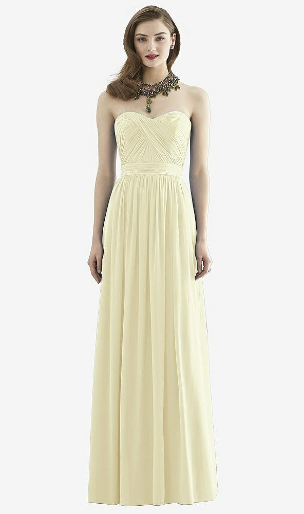 Front View - Butter Yellow Dessy Collection Style 2942
