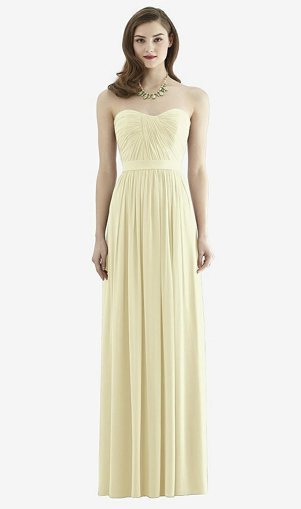 Front View - Butter Yellow Dessy Collection Style 2943