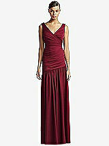 Front View Thumbnail - Burgundy JY Jenny Yoo Bridesmaid Style JY506