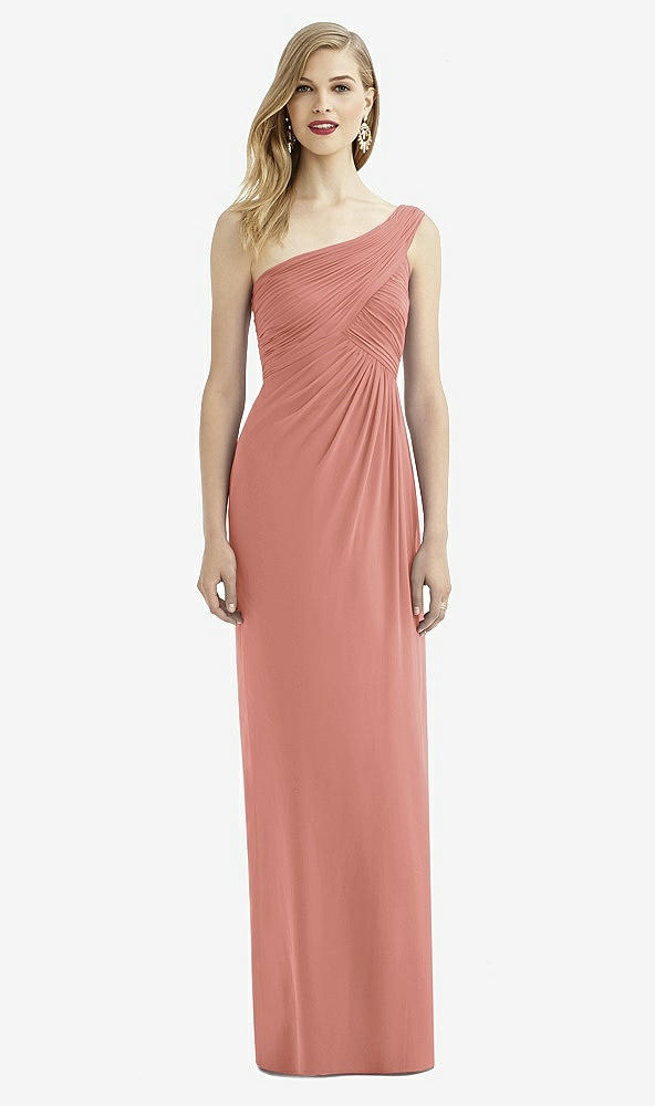 Front View - Desert Rose After Six Bridesmaid Dress 6737
