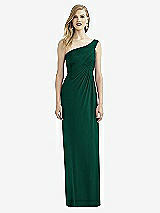 Front View Thumbnail - Hunter Green After Six Bridesmaid Dress 6737