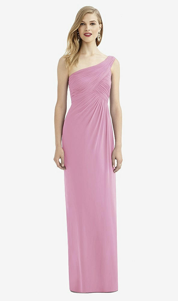 Front View - Powder Pink After Six Bridesmaid Dress 6737