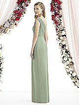 Rear View Thumbnail - Sage After Six Bridesmaid Dress 6737