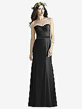 Front View Thumbnail - Black & Black Social Bridesmaids Style 8164