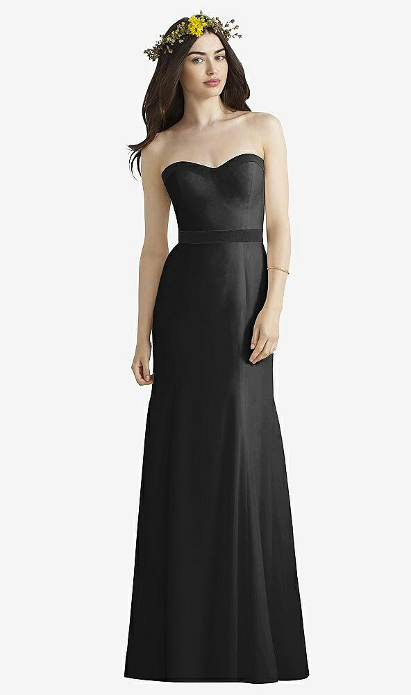 Front View - Black & Black Social Bridesmaids Style 8164