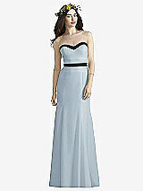 Front View Thumbnail - Mist & Black Social Bridesmaids Style 8164