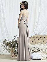 Rear View Thumbnail - Taupe Social Bridesmaids Style 8168