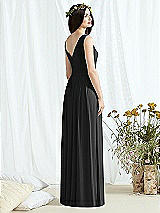 Rear View Thumbnail - Black Social Bridesmaids Style 8169