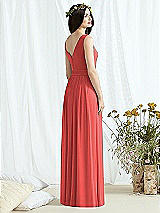 Rear View Thumbnail - Perfect Coral Social Bridesmaids Style 8169