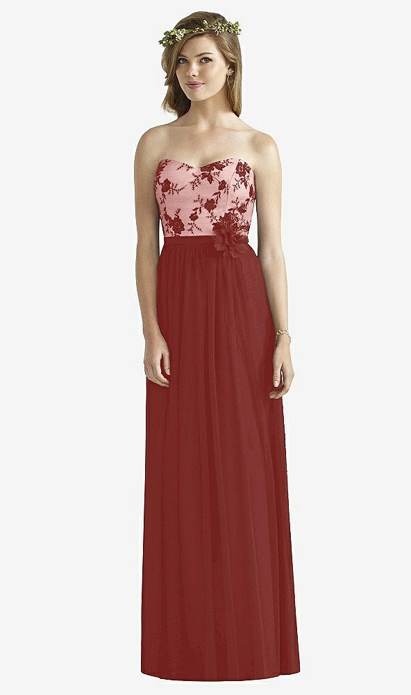 Front View - Rose & Off White Social Bridesmaids Style 8171