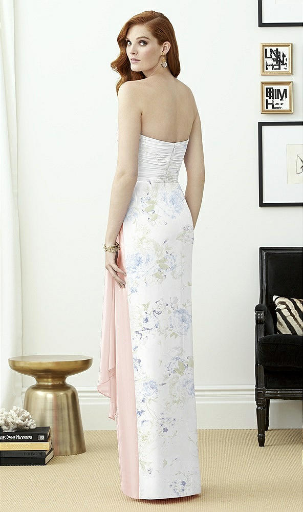 Back View - Bleu Garden & Blush Dessy Collection Style 2956