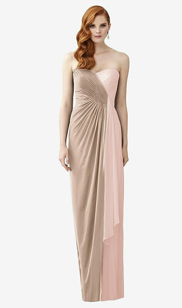 Front View - Topaz & Blush Dessy Collection Style 2956