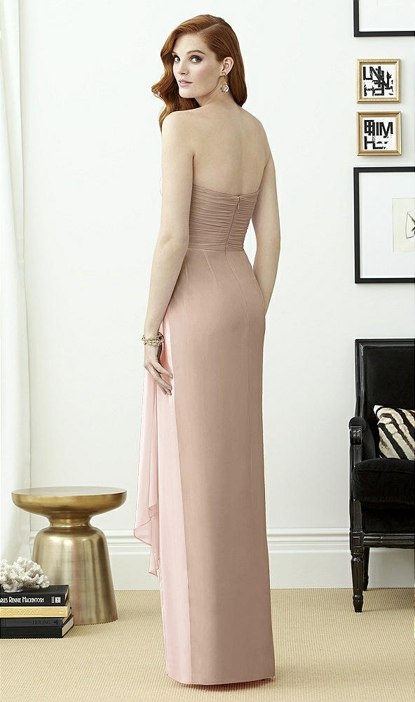 Back View - Topaz & Blush Dessy Collection Style 2956