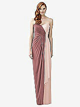 Front View Thumbnail - Rosewood & Blush Dessy Collection Style 2956