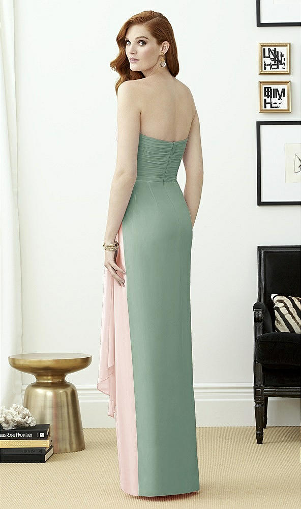 Back View - Seagrass & Blush Dessy Collection Style 2956