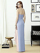 Rear View Thumbnail - Sky Blue & Blush Dessy Collection Style 2956