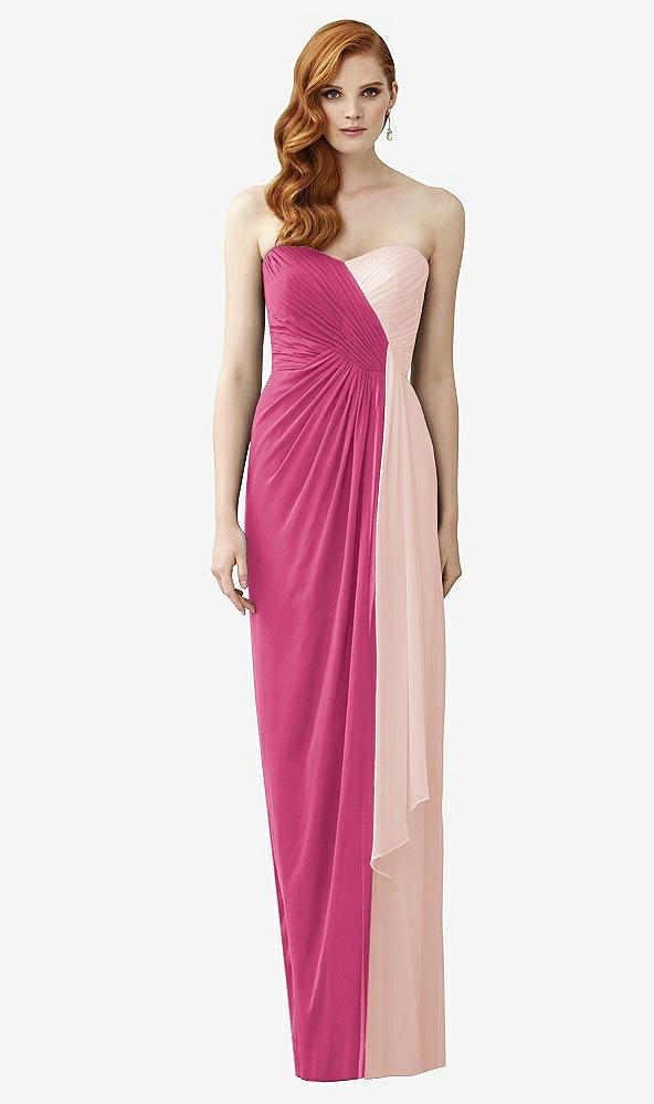Front View - Tea Rose & Blush Dessy Collection Style 2956