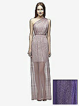 Front View Thumbnail - Regalia - PANTONE Ultra Violet & Suede Rose Lela Rose Bridesmaid Style LR224