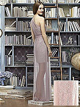 Rear View Thumbnail - Blush & Suede Rose Lela Rose Bridesmaid Style LR224