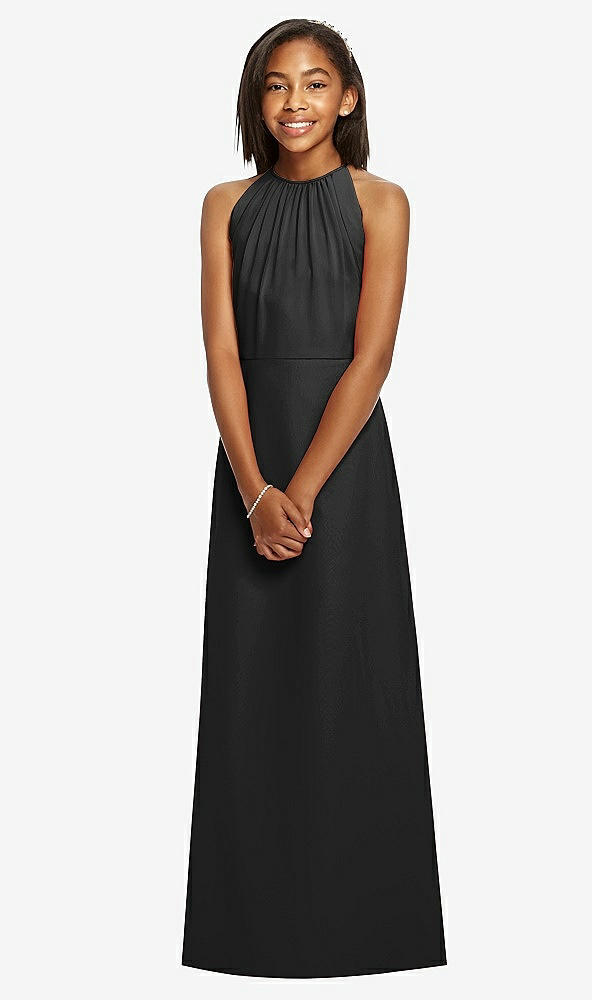 Front View - Black Dessy Collection Junior Bridesmaid JR530