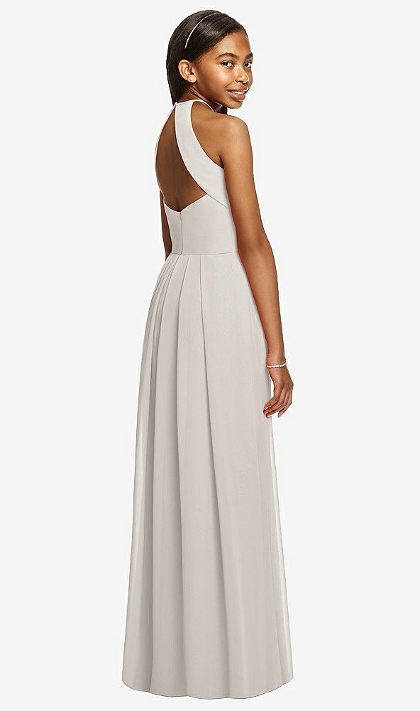 Back View - Oyster Dessy Collection Junior Bridesmaid JR530