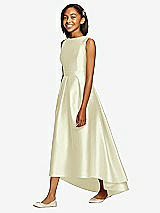 Front View Thumbnail - Butter Yellow Dessy Collection Junior Bridesmaid JR534
