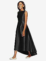Front View Thumbnail - Black Dessy Collection Junior Bridesmaid JR534