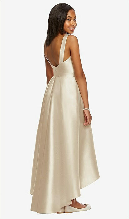 Dessy Collection Junior Bridesmaid Jr534 In Champagne The Dessy