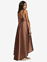Rear View Thumbnail - Cognac Dessy Collection Junior Bridesmaid JR534