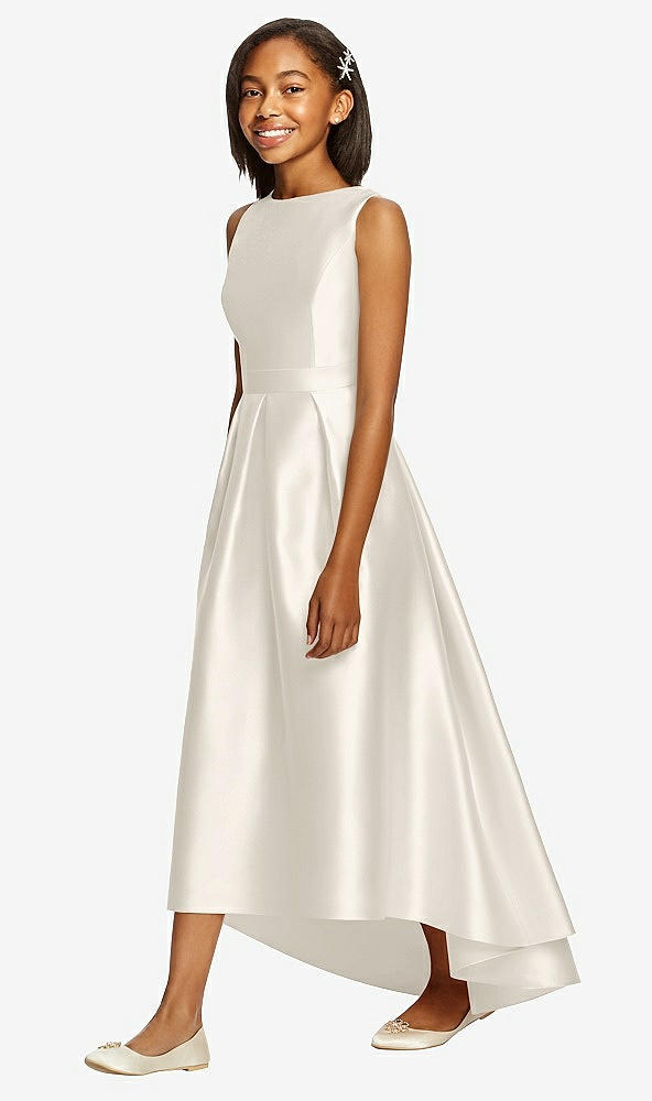 Front View - Ivory Dessy Collection Junior Bridesmaid JR534