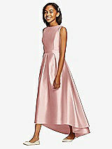 Front View Thumbnail - Rose Dessy Collection Junior Bridesmaid JR534