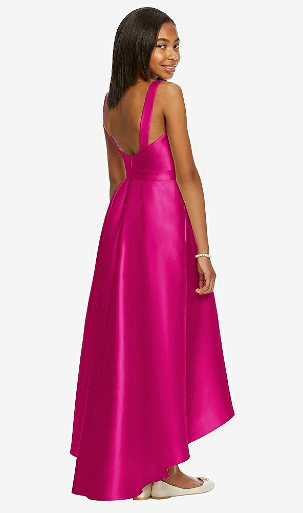 Back View - Think Pink Dessy Collection Junior Bridesmaid JR534