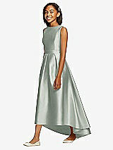 Front View Thumbnail - Willow Green Dessy Collection Junior Bridesmaid JR534