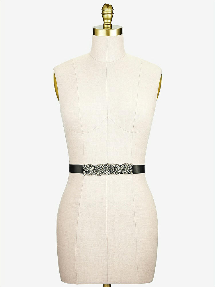 Back View - Black Ava Sash