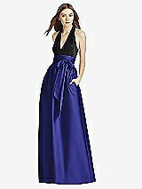 Front View Thumbnail - Electric Blue & Black Studio Design Collection Style 4501
